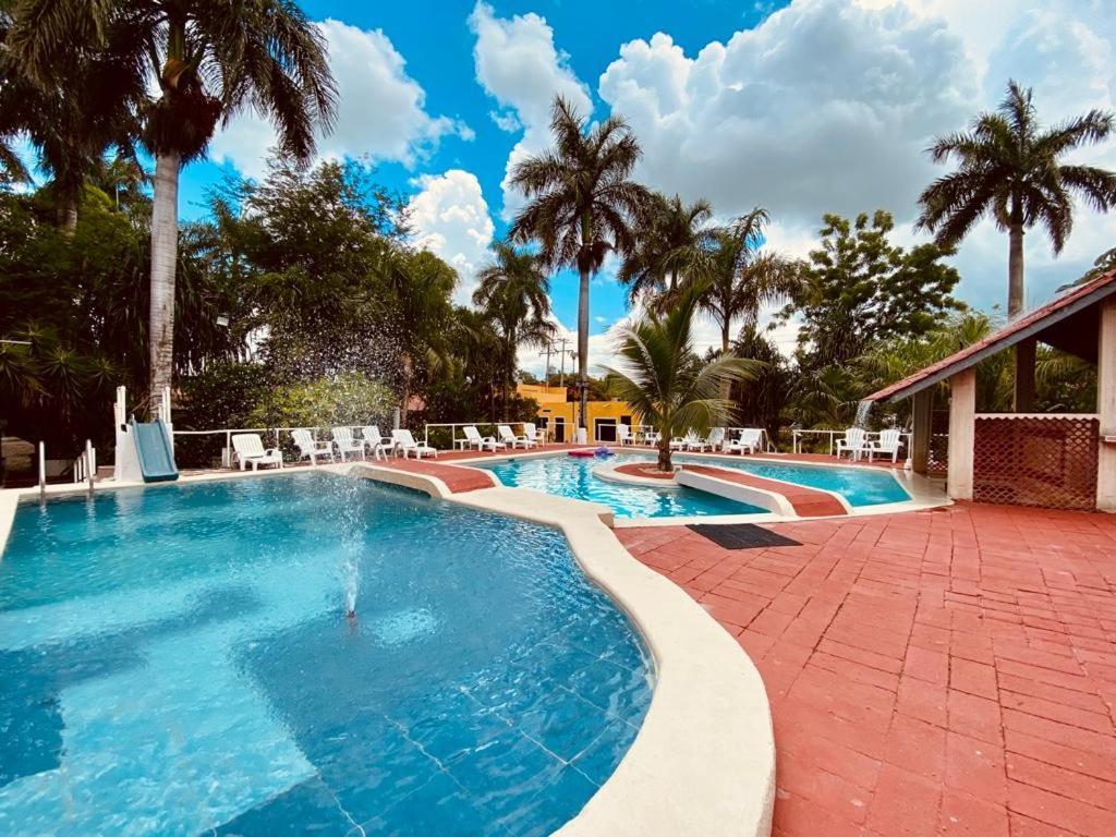 Hotel Green River Izamal Exterior foto